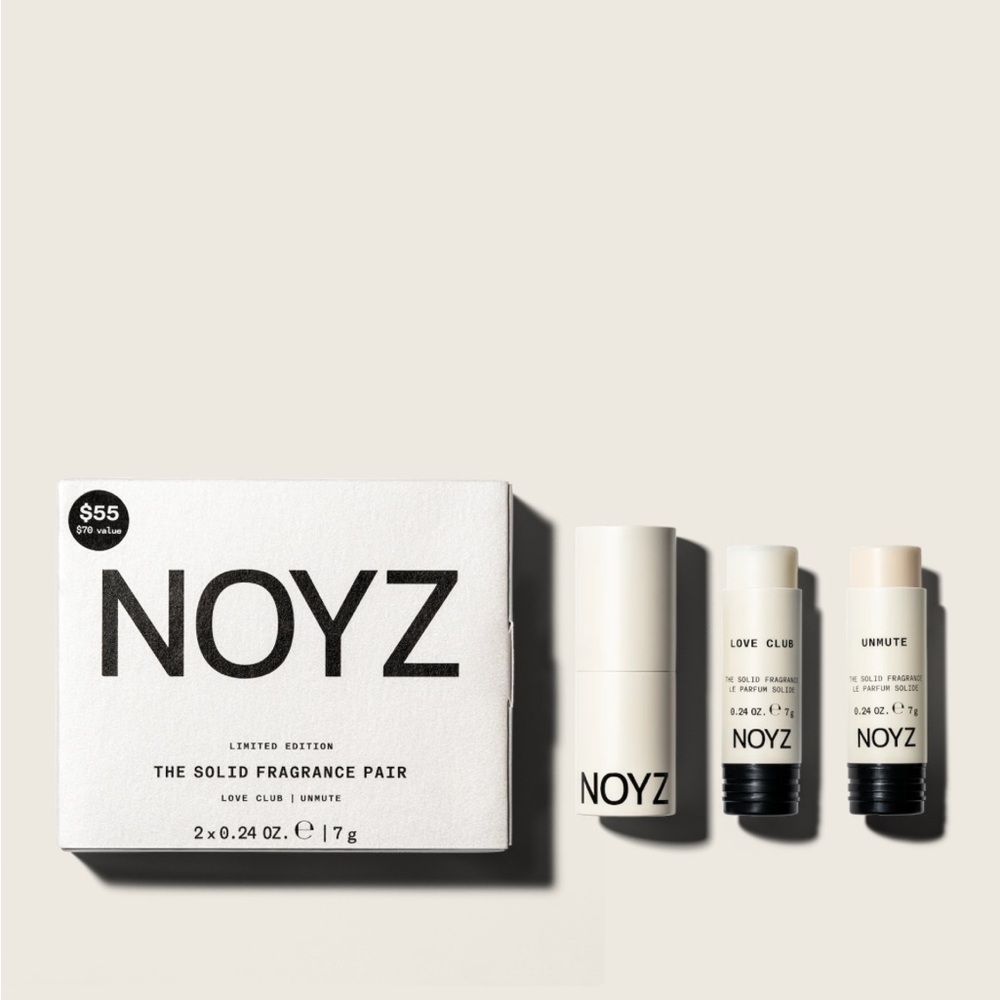 Solid Fragrance Pair - Cream and Black